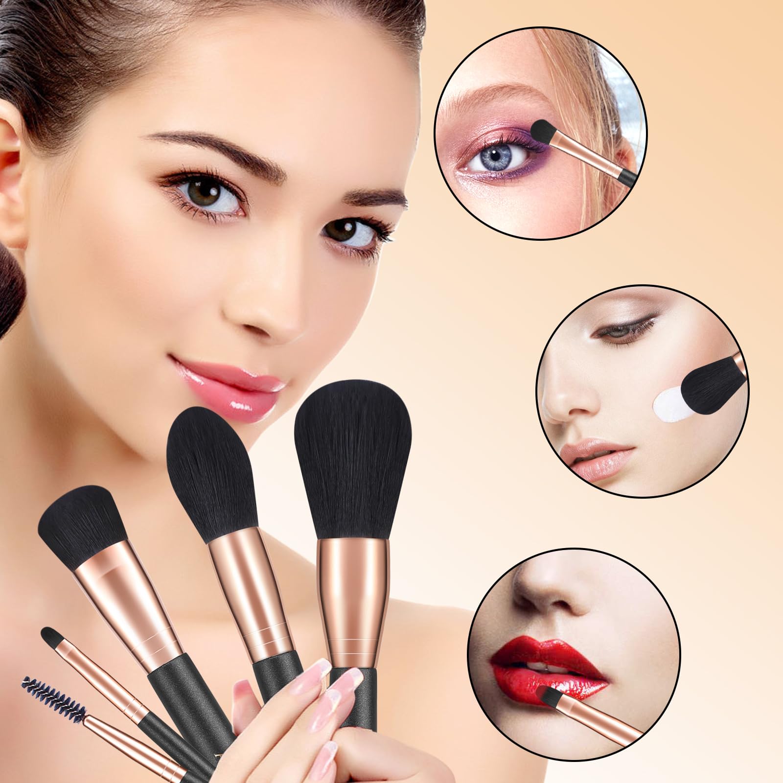 Amazon.com: AirWos® 14 Pcs Professional Makeup Brush Set with Case